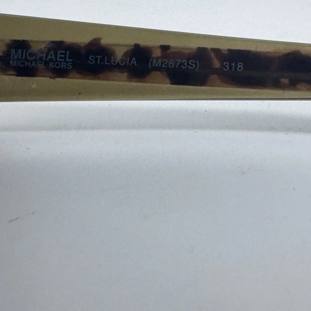 Michael Kors St Lucia M2673S 238 FRAMES‎ ONLY Brown Sunglasses 61-16 125 H15724
